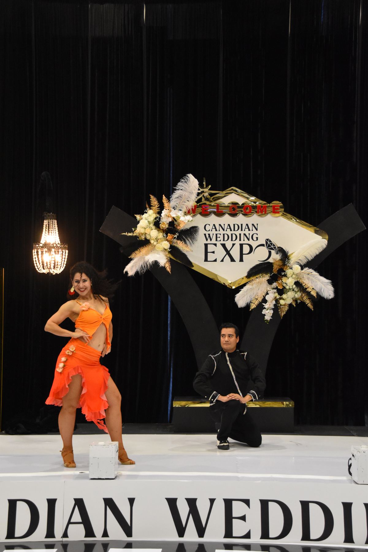 Canadian Wedding Expo — Bollywood sassy pose